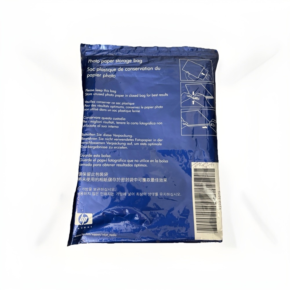 HP Invent  # 9222-3275 Photo‎ Paper Storage Bag